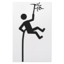 mountain climber icon stationery