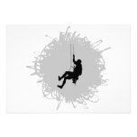 Mountain Climbing Scribble Style Custom Invite