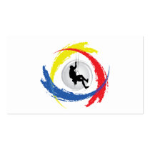 Mountain Climbing Tricolor Emblem