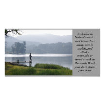 Mountain Fisherman Photo Cards