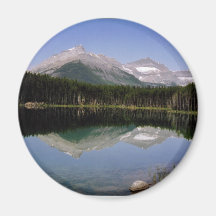 Mountain Fridge Magnet