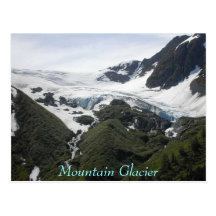 Mountain Glacier Postcard