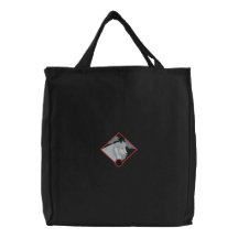 Mountain Goat Embroidered Bags