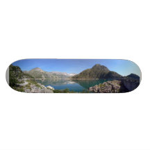 mountain lake skate board