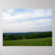 Mountain Landscape Poster