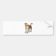 Mountain Lion Bumper Sticker
