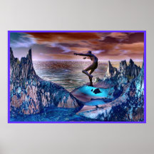 Mountain Magi by AWall Print
