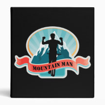 Mountain Man 3 Ring Binders
