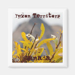 Mountain of Leaves; Yukon Territory Souvenir Magnet