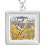 Mountain of Leaves; Yukon Territory Souvenir Custom Jewelry
