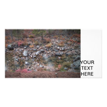 Mountain River Photo Card Template
