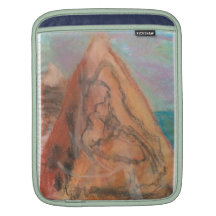 Mountain Scene in Chalks iPad Sleeve