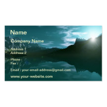 Mountain Sea Business Card