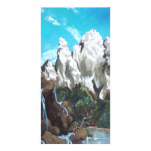 Mountain Stream Picture Card
