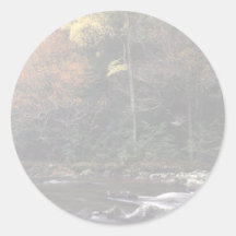 Mountain Stream Stickers