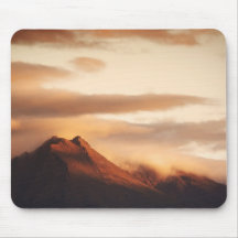 Mountain Sunset Mouse Pads