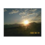 Mountain Sunset Post Card
