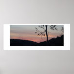 Mountain Sunset Poster