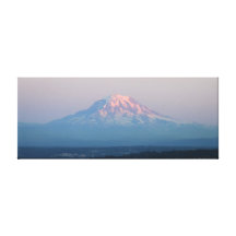 Mountain Sunset Stretched Canvas Prints