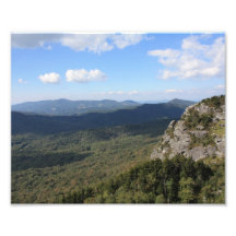 Mountain top view photo