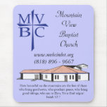 Mountain View Mouse Pad (Portrait)