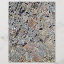 Mountain Wall Rock Texture Custom Flyer