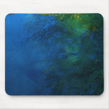 Mountain Water Mouse Pads
