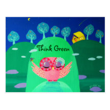 Mountain Whispers - Think Green Post Card