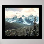 Mountainous (Cropped) Poster