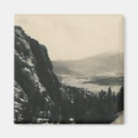 mountains landscape magnet