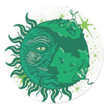 Mountains of the Moon Sticker