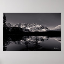 Mountains Reflected Print
