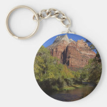 Mountains Streams Zion Key Chains