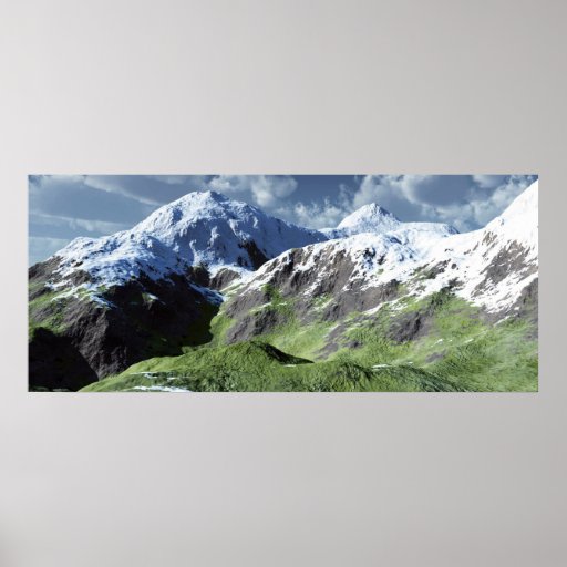 Mountainscape Print