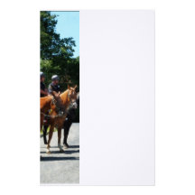 Mounted Police Profile Stationery Paper