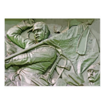 Mounted Prussian Soldier with Flag, Green Tint(6ct Business Card Template