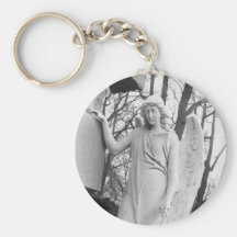 Mourning Angel Keychain