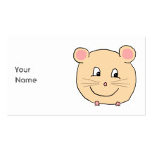 Mouse Cartoon. Business Card Templates