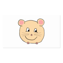 Mouse Cartoon. Business Card Templates