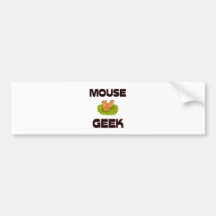 Mouse Geek Bumper Stickers