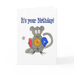 Mouse Happy 100 Birthday Card