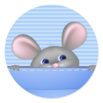 Mouse In Pocket Sticker