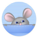 Mouse In Pocket stickers