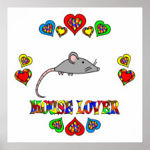 Mouse Lover Print