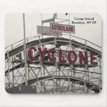 Mouse Pad, Cyclone Roller Coaster
