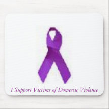 Mouse Pad, I Support Victims of Domestic Vi...