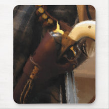 Mouse Pad of Pistol and Holster