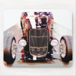 Mouse Pad Roadster in Black