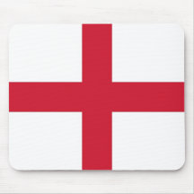 Mouse pad with Flag of England
