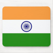Mouse pad with Flag of India